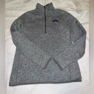 Patagonia Better Sweater 1/4 Zip Grey